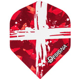 Designa Patriot Dart Flights - Hologram - Std - Denmark