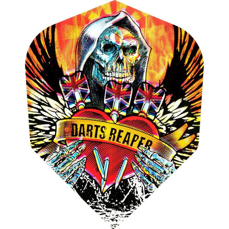 Harrows Dart Flights - Quadro - Poly Classic - Std - Darts Reaper