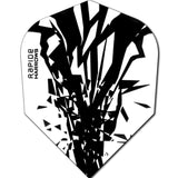 *Harrows Rapide Dart Flights - Std Shape - 100 Micron Smokey