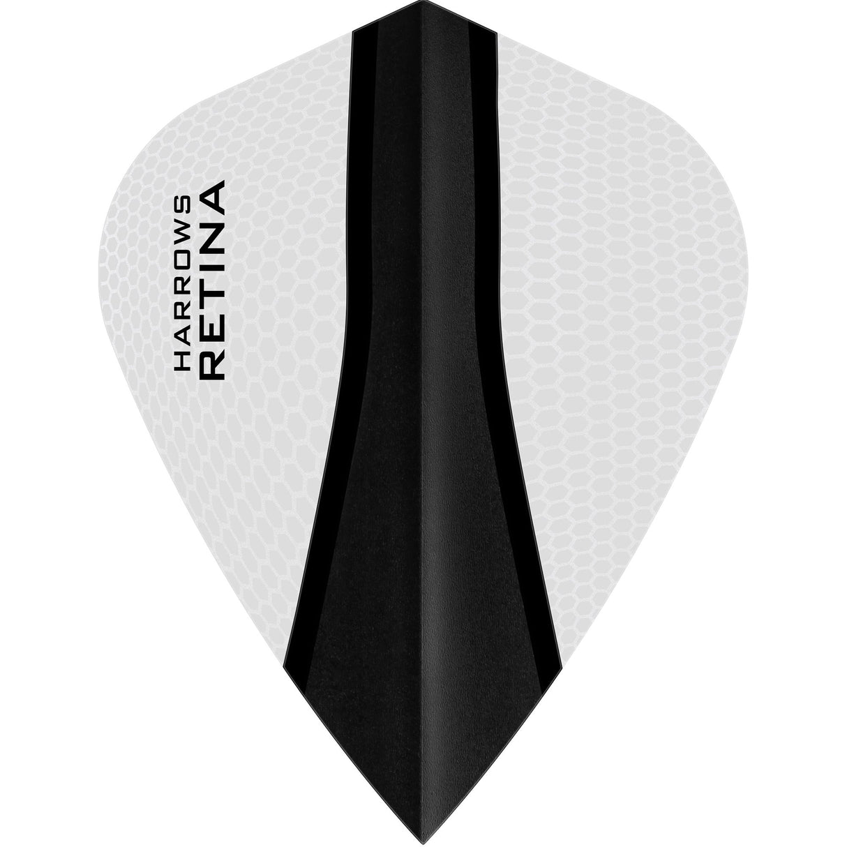 Harrows Retina-X Dart Flights - Kite Clear