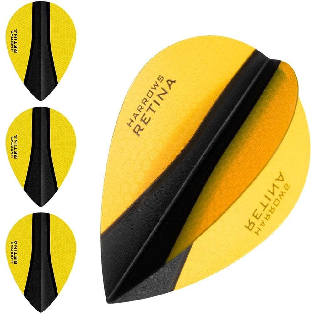 Harrows Retina-X Dart Flights - Pear