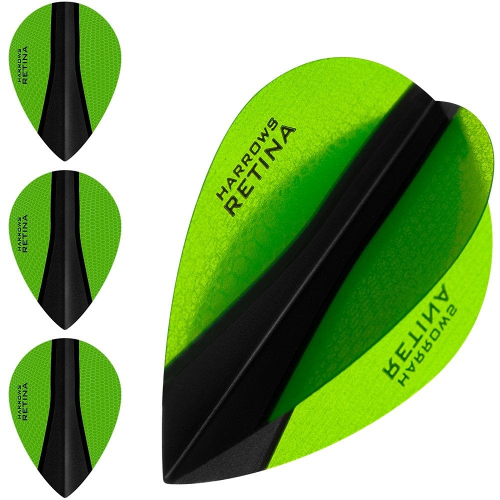 Harrows Retina-X Dart Flights - Pear