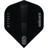 Unicorn Ultrafly Dart Flights - Big Wing - Mythos - Minotaur Grey