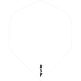 Dart Flights - Poly Plain Original - Std White