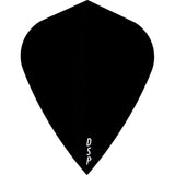 Dart Flights - Poly Plain Original - Kite Black