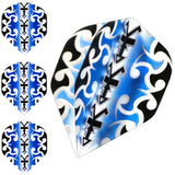 Dart Flights - Poly Metronic - Extra Strong - Std - Blue Y