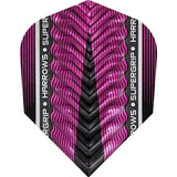 Harrows Supergrip X Dart Flights - 100 Micron - Std Pink