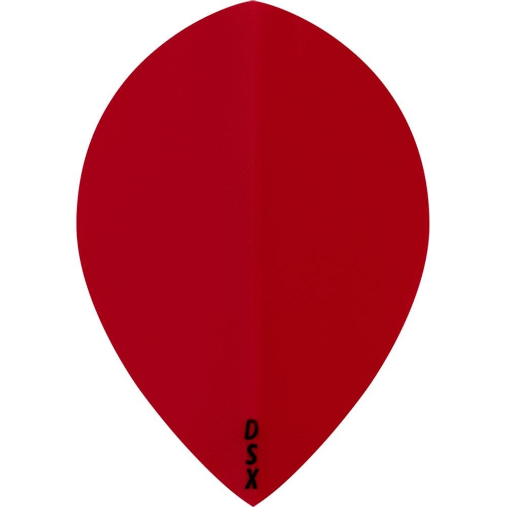 Designa DSX100 Dart Flights - Pear Red