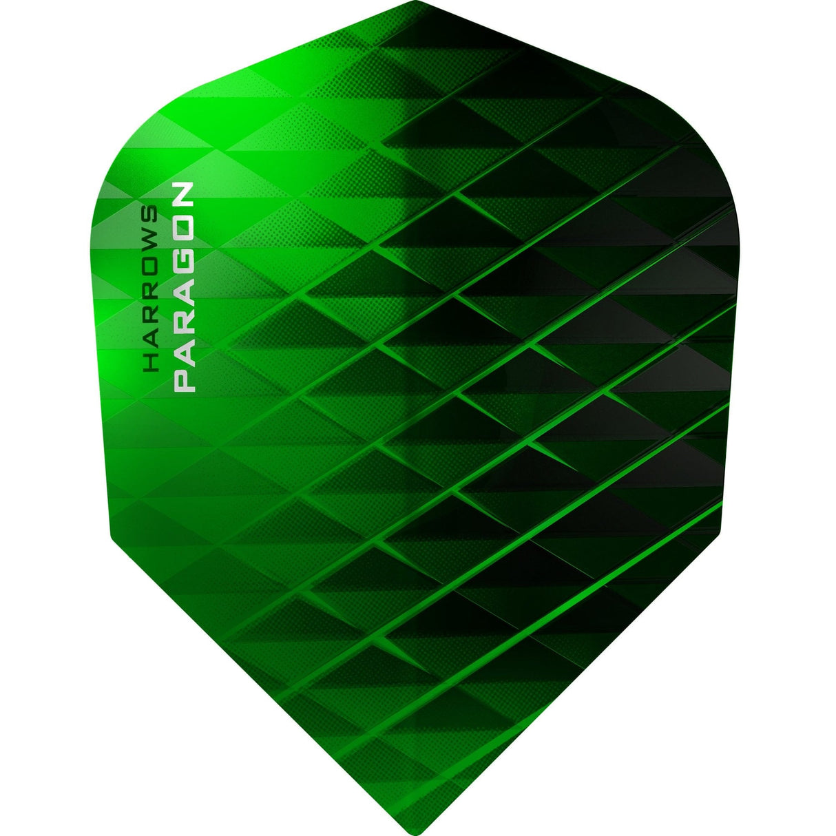 Harrows Paragon Dart Flights - 100 Micron Green