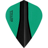 Harrows Retina-X Dart Flights - Kite Jade