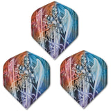 Alchemy Dart Flights - No2 - Std - Silver - Knight and Dei