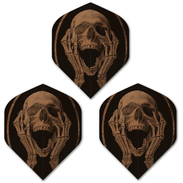 Alchemy Dart Flights - No2 - Std - Copper - The Scream