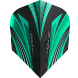 Harrows Prime Dart Flights - No6 - Std - Predator Jade