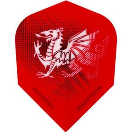 Harrows Dart Flights - Marathon - Extra Strong - Std - Wales