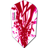 *Harrows Rapide Dart Flights - Slim Shape - 100 Micron Pink