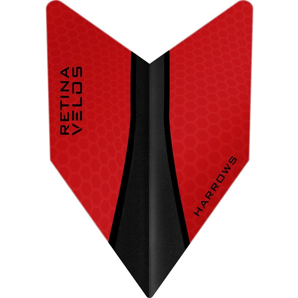 *Harrows Retina-X Dart Flights - Velos Red