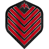 Mission Admiral Dart Flights - 100 Micron - No2 - Std Red