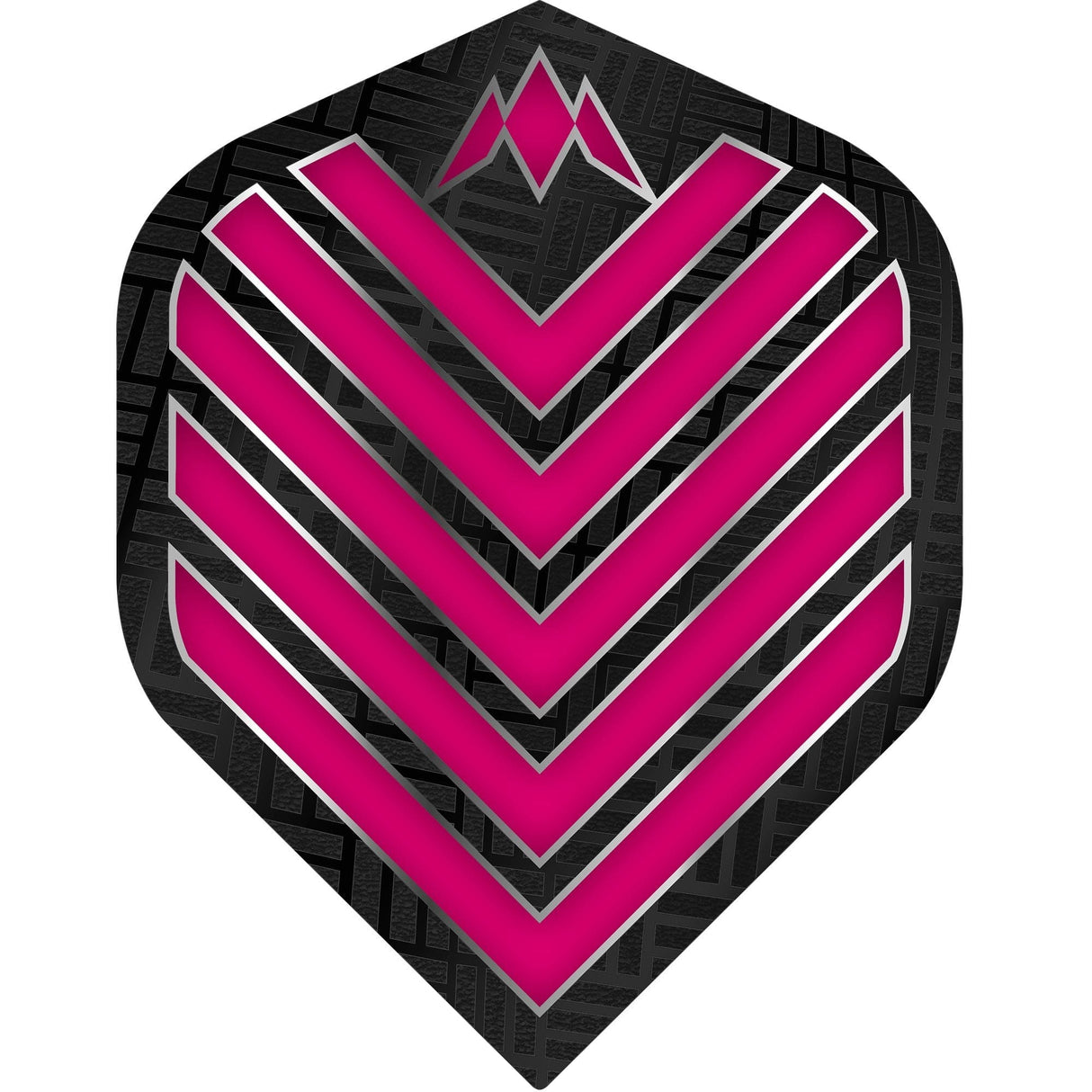 Mission Admiral Dart Flights - 100 Micron - No2 - Std Pink