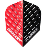 *Harrows Dart Flights - Std - Dimplex Sparkle - Twin - Black