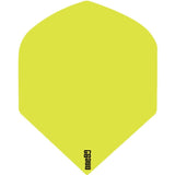 One80 Dart Flights - 130 Micron - Pure Strength - Std Yellow