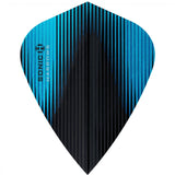 *Harrows Sonic X Dart Flights - Kite Shape - Sonic-X