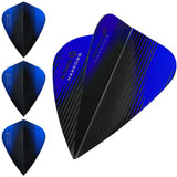 *Harrows Sonic X Dart Flights - Kite Shape - Sonic-X