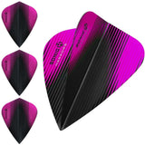 *Harrows Sonic X Dart Flights - Kite Shape - Sonic-X