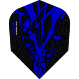 Harrows Rapide X Dart Flights - Std Shape - Rapide-X Dark Blue