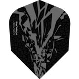 Harrows Rapide X Dart Flights - Std Shape - Rapide-X Smokey