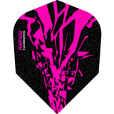 Harrows Rapide X Dart Flights - Std Shape - Rapide-X Pink