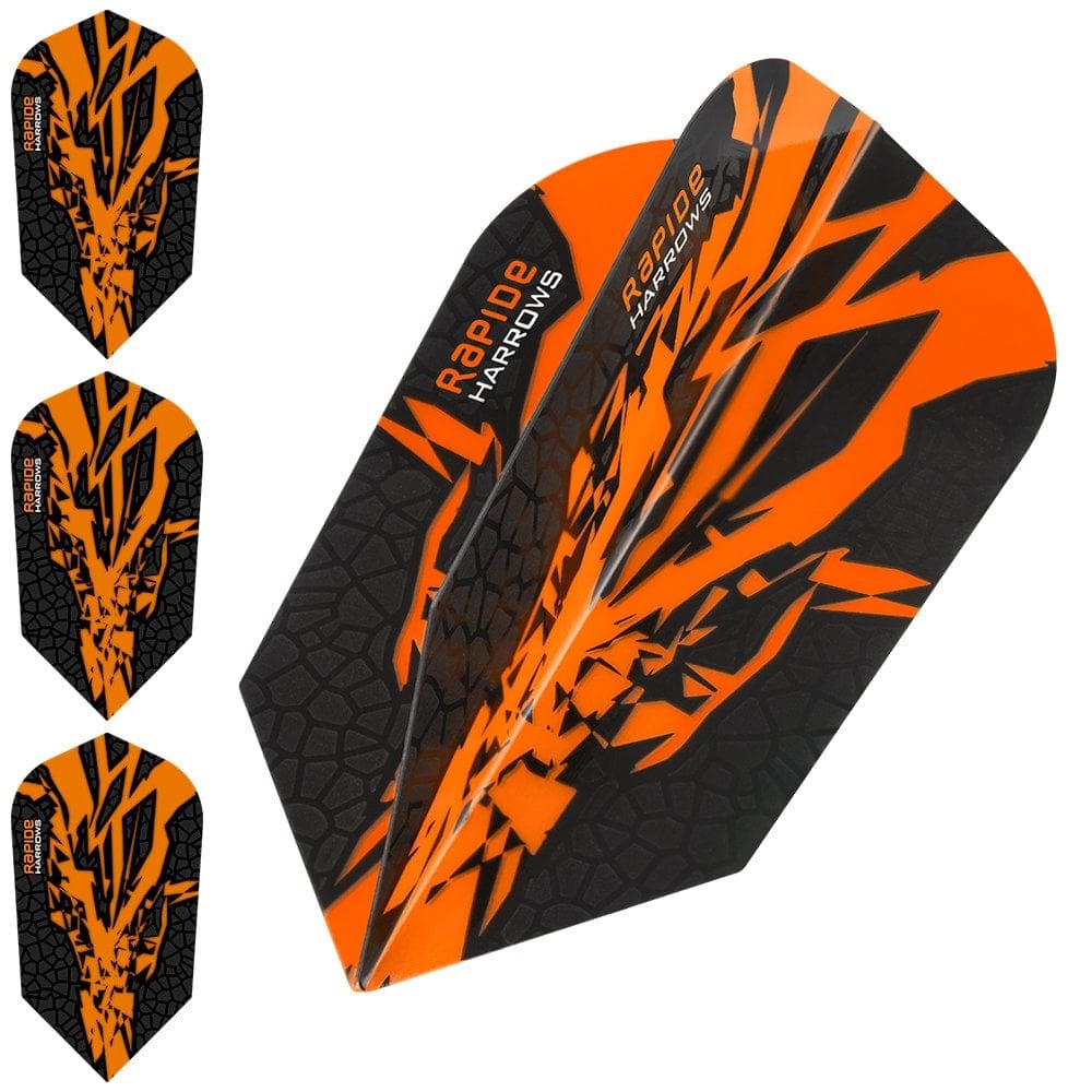 Harrows Rapide X Dart Flights - Slim Shape - Rapide-X