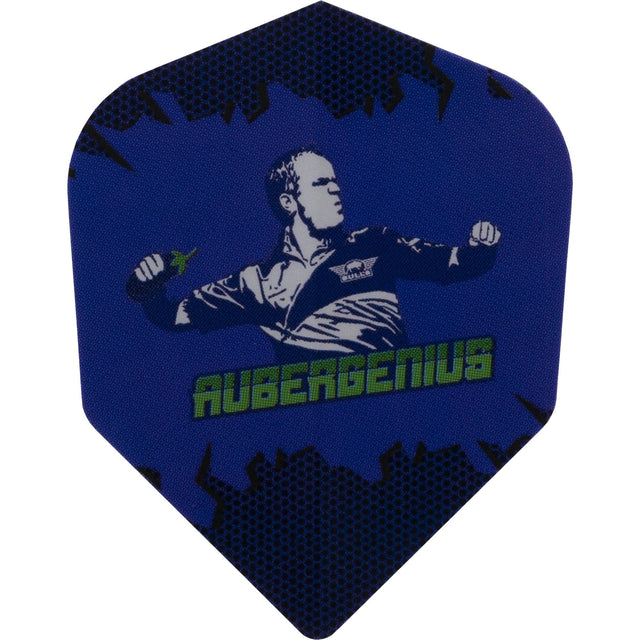 Bulls Dirk van Duijvenbode Dart Flights - 100 - Std - Aubergenius