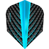 Harrows Quantum Dart Flights - 3D Effect - 100 Micron - Std Aqua