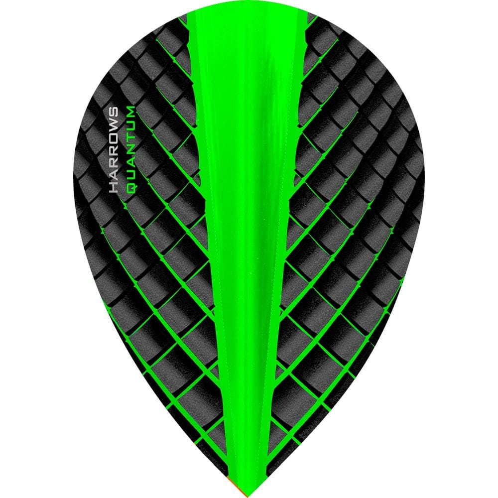 *Harrows Quantum Dart Flights - 3D Effect - 100 Micron - Pear