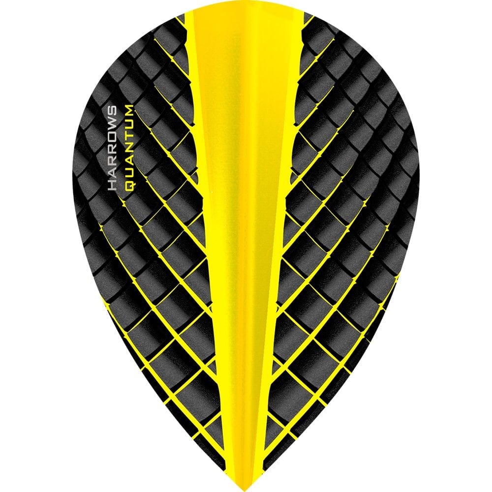 *Harrows Quantum Dart Flights - 3D Effect - 100 Micron - Pear