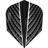 Harrows Quantum Dart Flights - 3D Effect - 100 Micron - Std Black