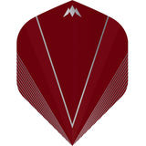 Mission Shades Dart Flights - 100 Micron - No2 - Std Red