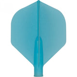 Cuesoul - Tero Flight System - Dart Flights - AK4 - Standard - Solid Blue