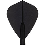 Cuesoul - Tero Flight System - Dart Flights - AK4 - Kite - Solid Black