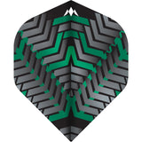 Mission Vex Dart Flights - 100 Micron - No2 Green