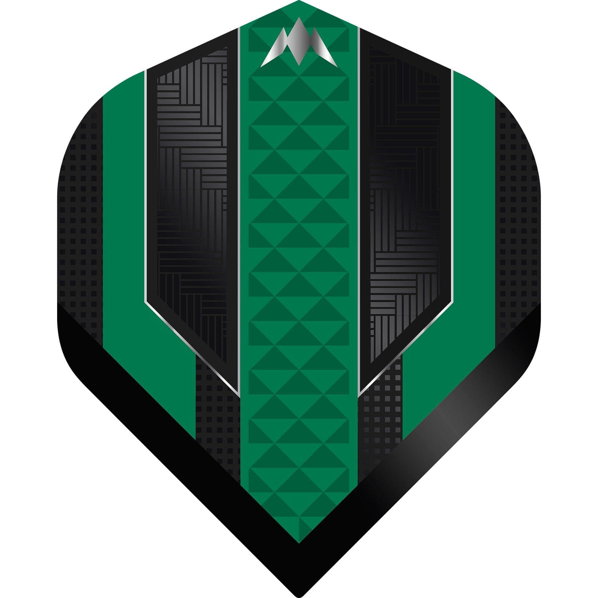 Mission Temple Dart Flights - 100 Micron - No2 Green