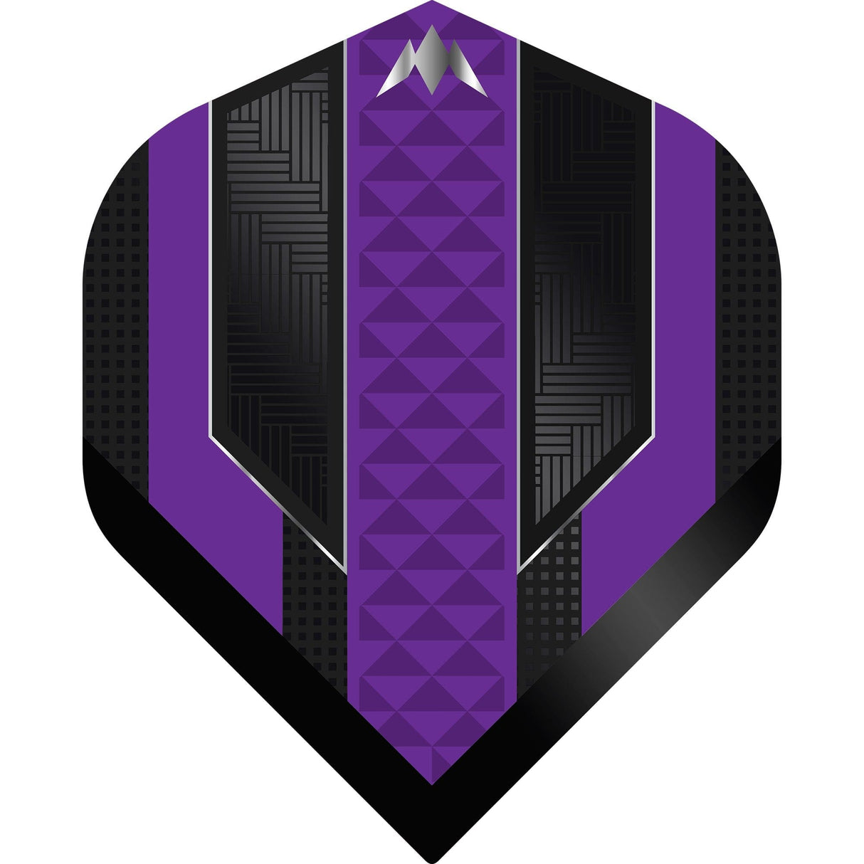 Mission Temple Dart Flights - 100 Micron - No2 Purple