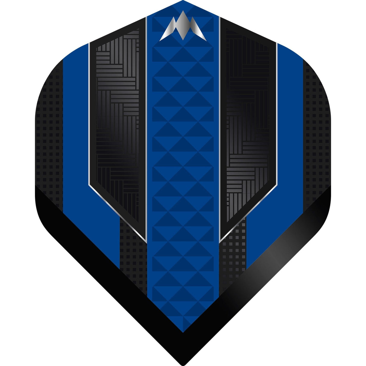 Mission Temple Dart Flights - 100 Micron - No2 Blue