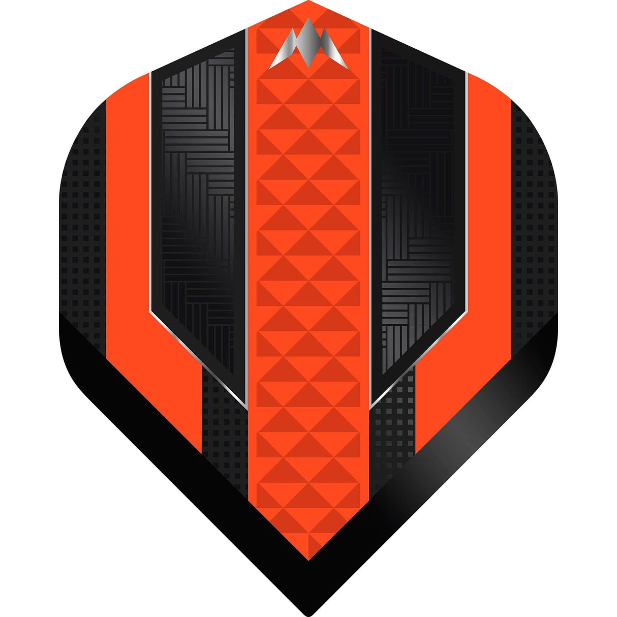 Mission Temple Dart Flights - 100 Micron - No2 Orange