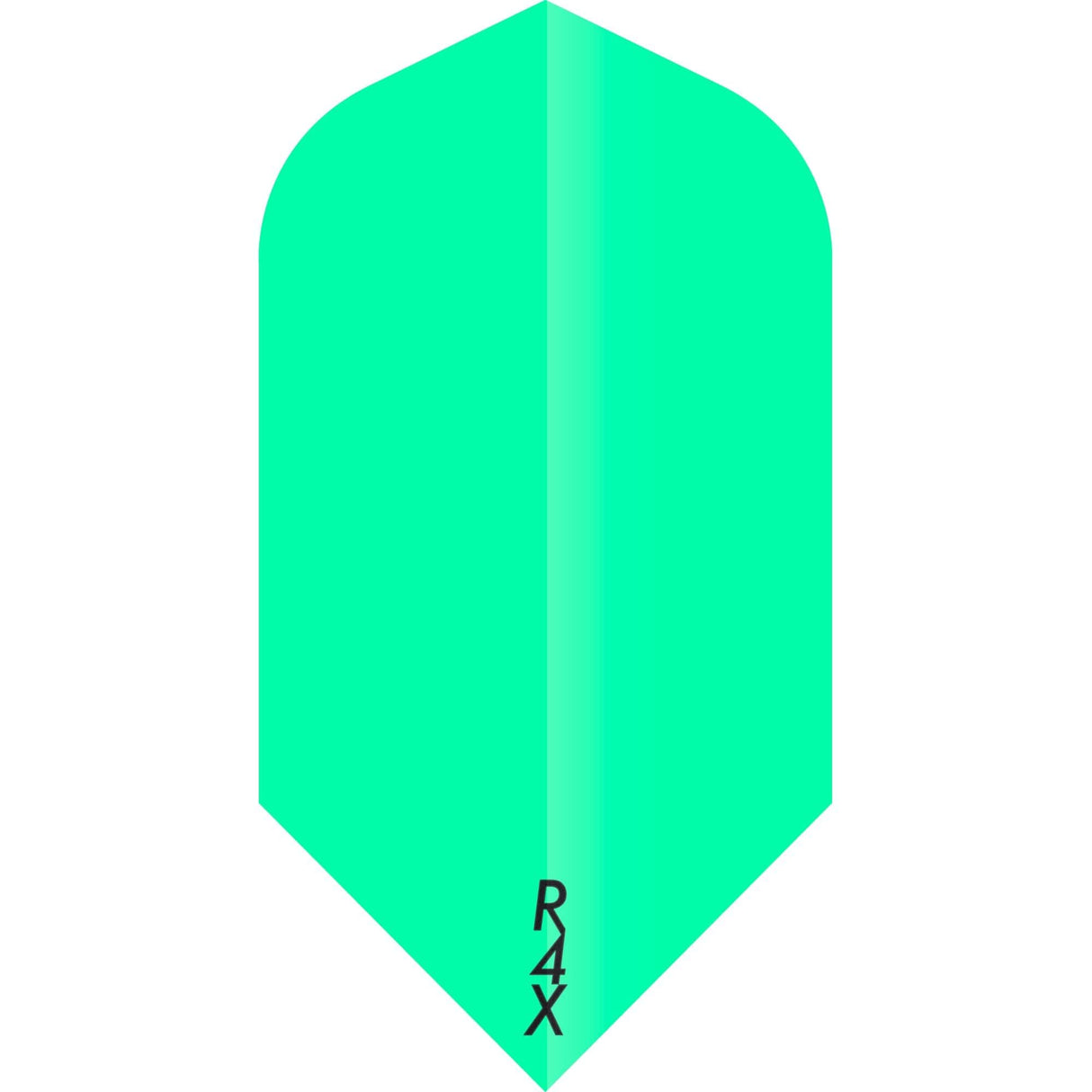 Ruthless R4X - Solid - Dart Flights - 100 Micron - Slim Fluro Green