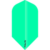 Ruthless R4X - Solid - Dart Flights - 100 Micron - Slim Fluro Green