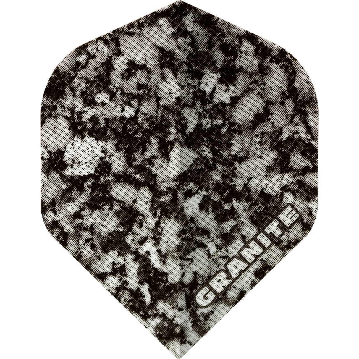 *Ruthless - Rock Hard Granite - Dart Flights - 100 Micron - No2 - Std Grey