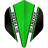 Ruthless - V100 Pro - Dart Flights - 100 Micron - No2 - Std Green