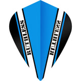 Ruthless - V100 Pro - Dart Flights - 100 Micron - Kite Light Blue