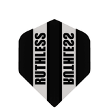 Ruthless - Clear Panel - Dart Flights - 100 Micron - Mini - Std Black